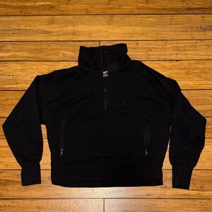 Old Navy Black Active Half-Zip Pullover